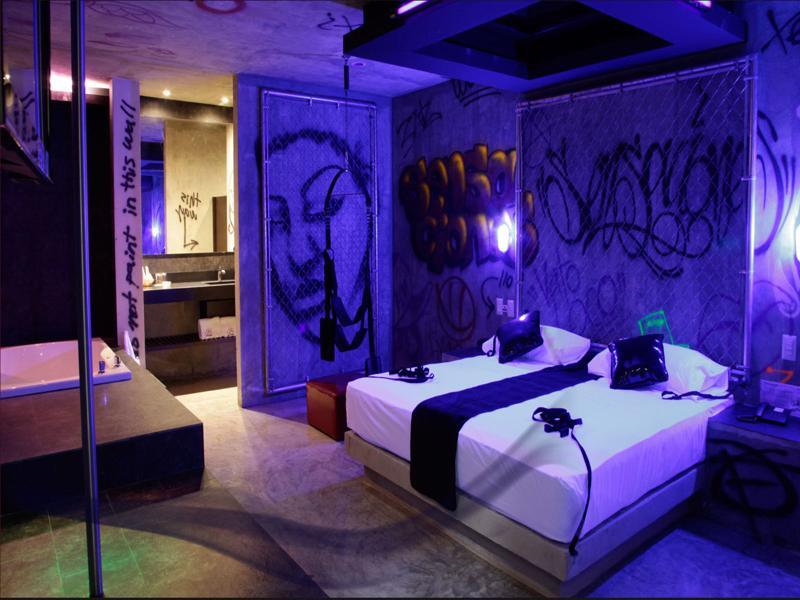 פוארטו מורלוס Sensaciones Motel Boutique - Adults Only מראה חיצוני תמונה